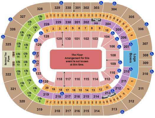 Benchmark International Arena Chayanne Seating Chart